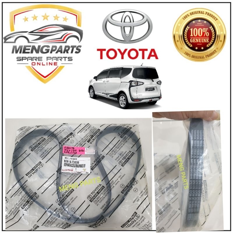 TOYOTA SIENTA NSP170 2016Y FAN BELT /ALTERNATOR BELT *6PK1178* 90916-T2038