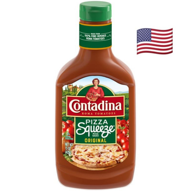 ขวดบีบซอสพิซซ่า Contadina 15oz นําเข้าจาก USA 🇺🇸