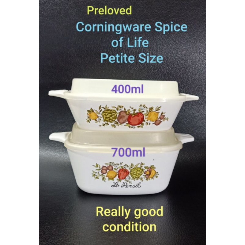 Corningware Spice of Life Petite Size