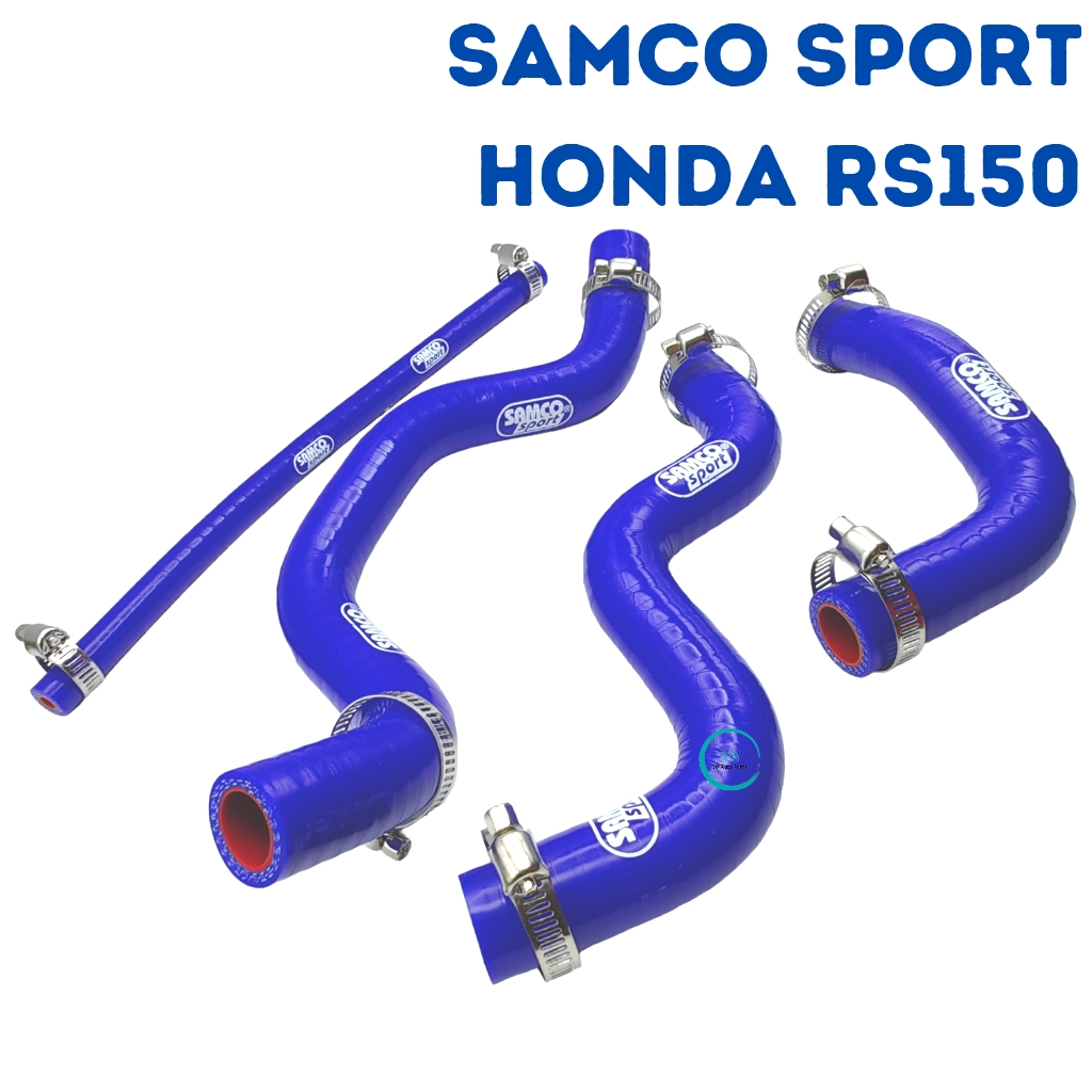 SAMCO SPORT RADIATOR HOSE SILICONE RADIATOR PIPE COOLANT HOSE SILICONE COOLANT PIPE HONDA RS150 R RS
