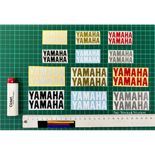 สติกเกอร์สะท้อนแสง สีทอง สีขาว สีแดง ขนาด 5 ซม. 8 ซม. สําหรับ yamaha yamaha 125