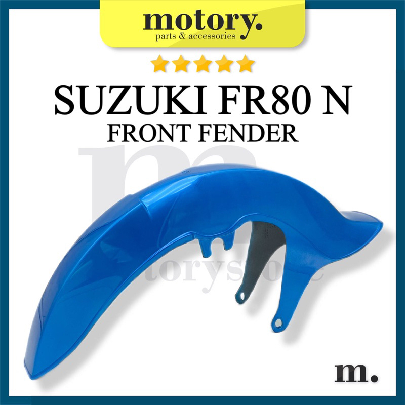 บังโคลนหน้ารถยนต์ ด้านหน้า สีฟ้า สําหรับ SUZUKI FR80N SUZUKI FR80N