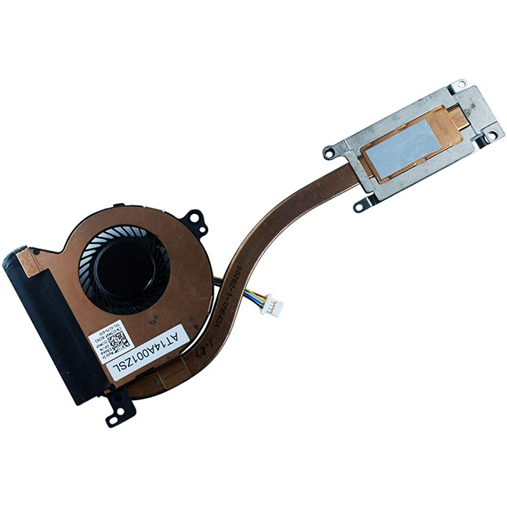 พัดลม CPU Dell Latitude E7250 พร้อมฮีทซิงค์หม้อน้ําคูลเลอร์ 0J3M4Y 04T1K3 EG50040S1-C490-S9A ใช้แล้ว