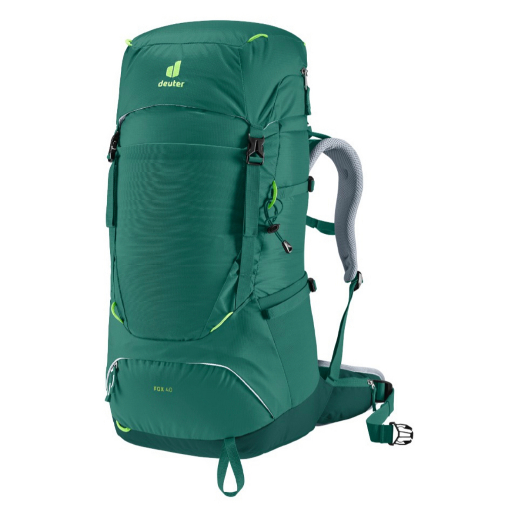 กระเป๋าเป้ Deuter Fox 40L (โลโก้ Deuter ใหม่) - Ocean-Midnight / Cranberry-steel / Alpinegreen Fores