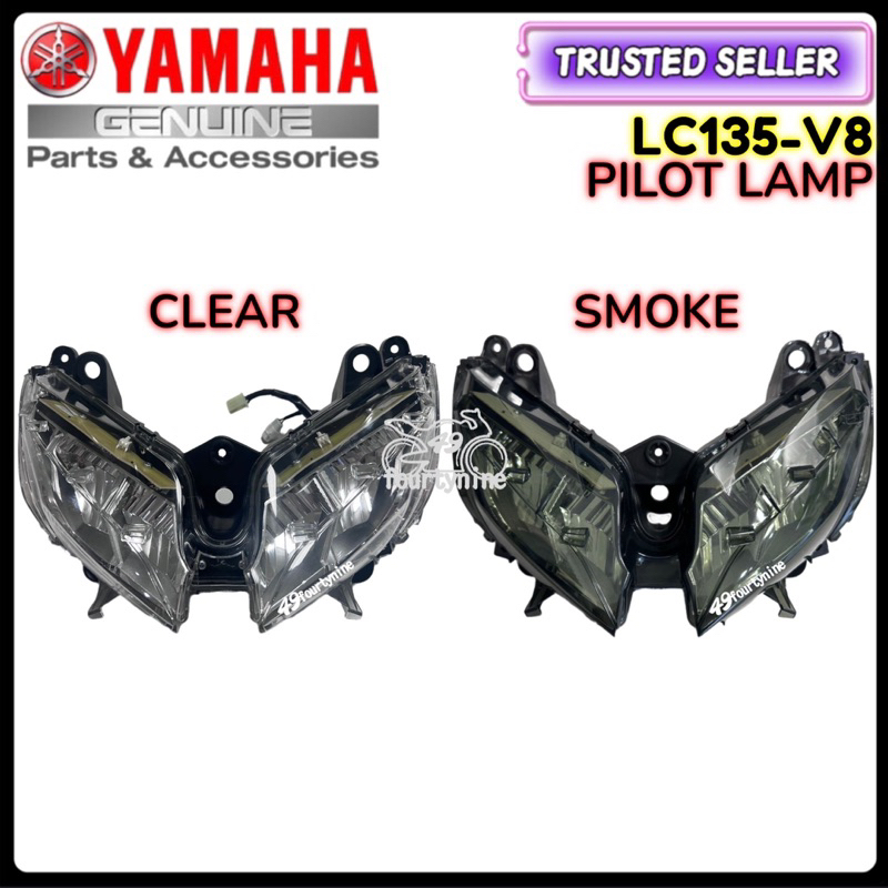 LC135 V8 LC135 FI ด้านหน้าป้ายชุดป้าย DEPAN WINKER โคมไฟ PILOT LIGHT LC135V8 LC135FI LCFi