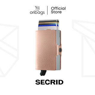 กระเป๋าสตางค์ สีเมทัลลิก สไตล์ Secrid Twinwallet