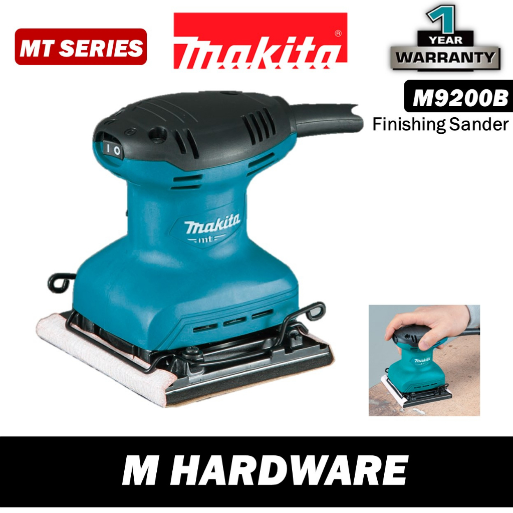 MAKITA M9200B Finishing Sander 180W *แถมกระดาษขัด [ MT Series ]