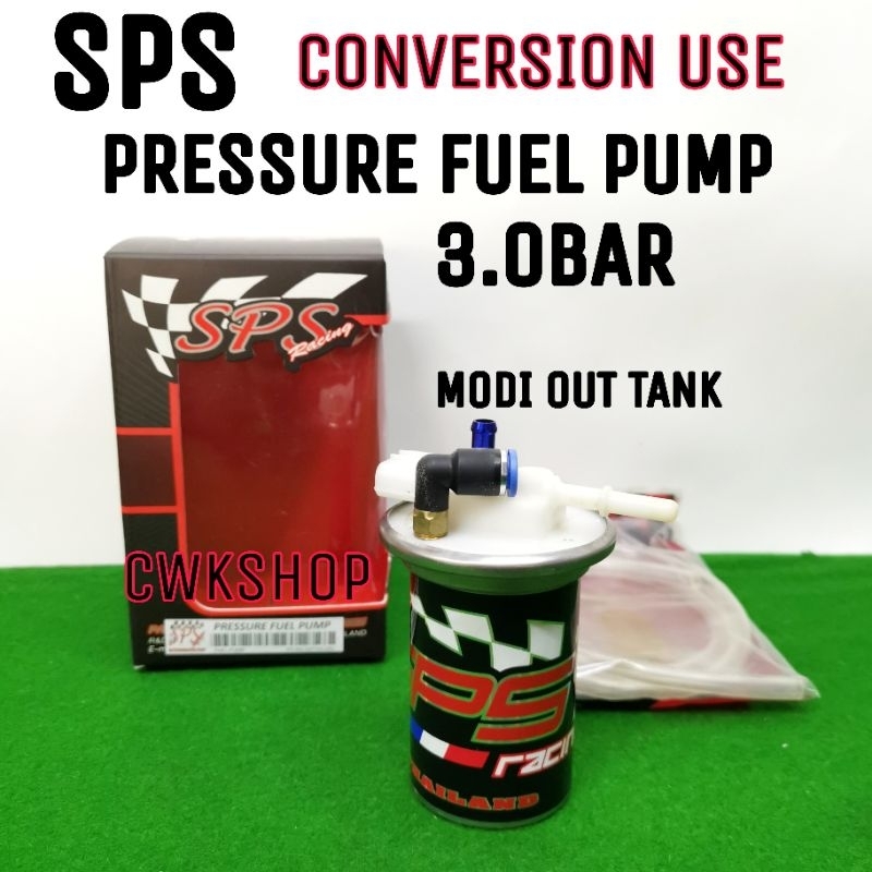 SPS RACING FUEL PUMP สําหรับจอแสดงผล 3.0BAR