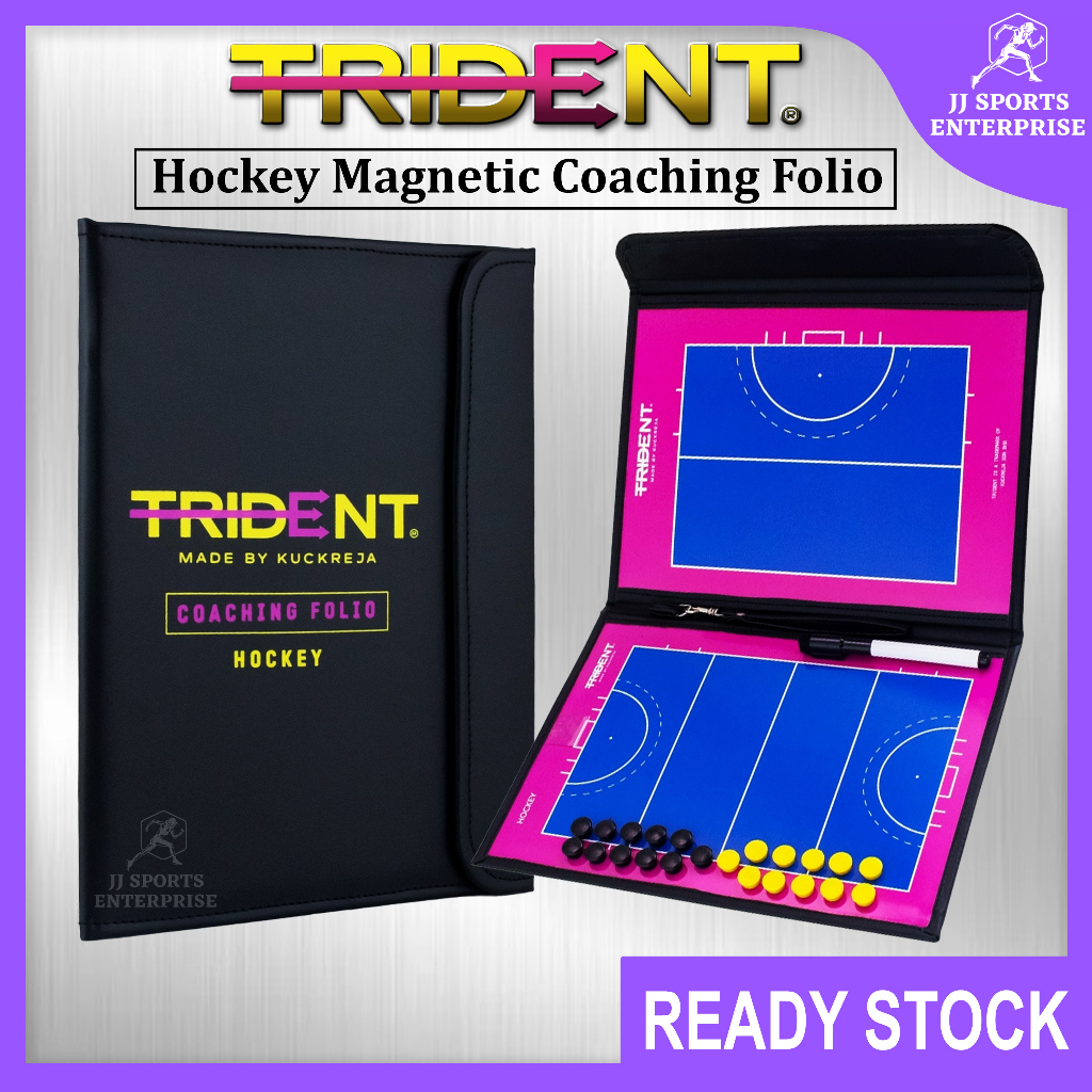 Trident Magnetic Coaching Folio (Hockey) Magnetic Hockey Coaching Training Board Coaching Board Foli