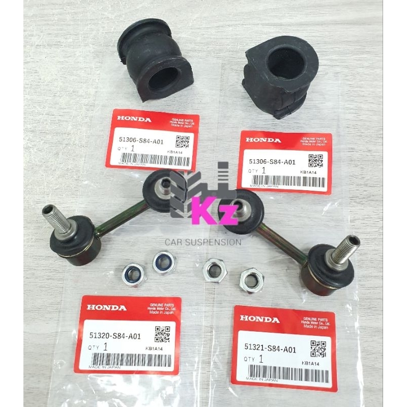 HONDA ACCORD S84 S86 ODYSSEY RA6 - 4 IN 1 SET - STABILIZER BUSH / STABILIZER LINK