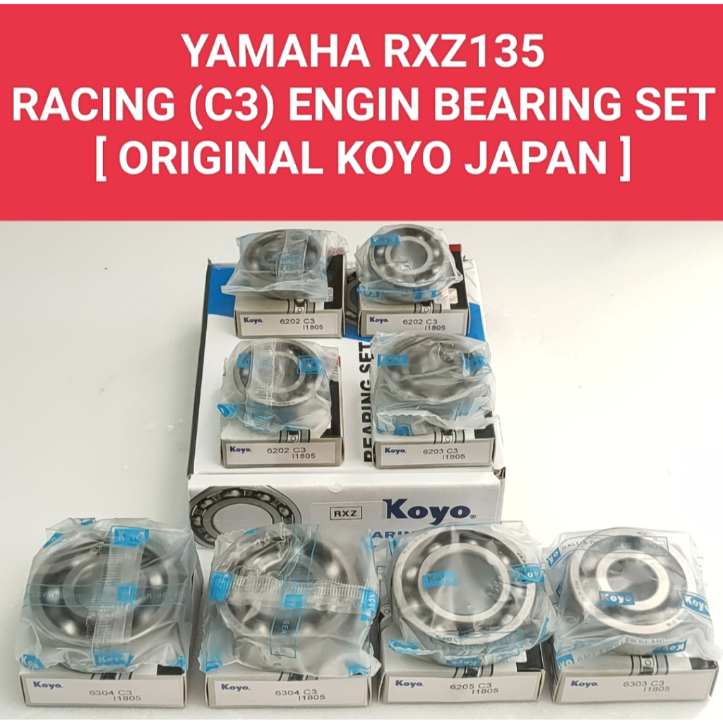 RXZ135 (C3) RACING ENGIN BEARING SET