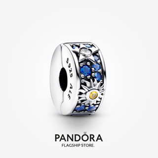 Pandora จี้ดวงอาทิตย์ ดวงดาว ดวงจันทร์ ของขวัญวันเกิด สําหรับสุภาพสตรี p615