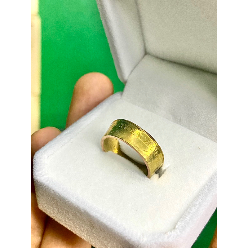 Ringgit เหรียญวัสดุแหวน Cincin Duit Syiling
