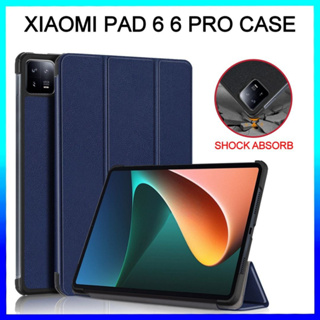 เคสโทรศัพท์มือถือหนัง แบบฝาพับแม่เหล็ก สําหรับ Xiaomi Pad 6 6 Pro Mipad6 Mipad 6pro