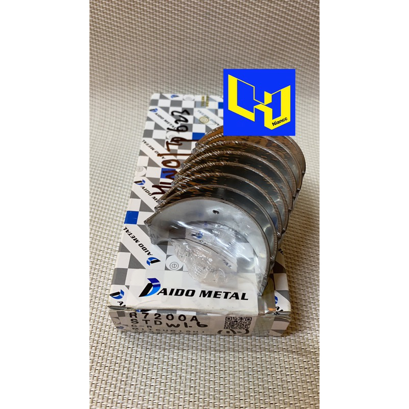 Daido Japan Proton Wira 1.6 1.8 MIVEC 4G91 4G92 4G93 Con Rod Bearing R7200A