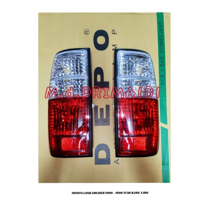TOYOTA LAND CRUISER 1990 - 1998 YEAR BJ80 FJ80 HJ80 HZJ80 ไฟย้อนหลัง /LAMPU BELAKANG