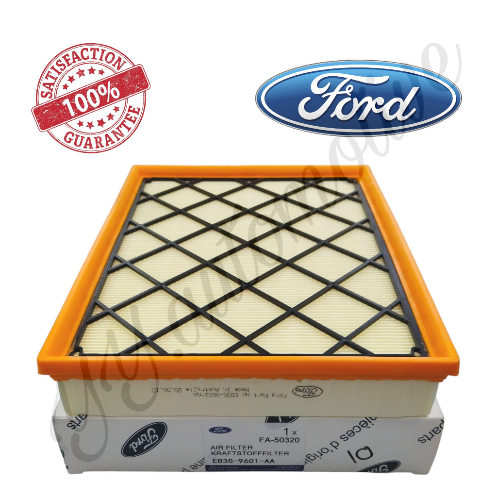 กรอง FORD RANGER RAPTOR T7 T8 2018 2.0 2.2 3.2 EVEREST 2015 EB3G-9602-AA EB3G9601AA เครื่องยนต์กรองอ