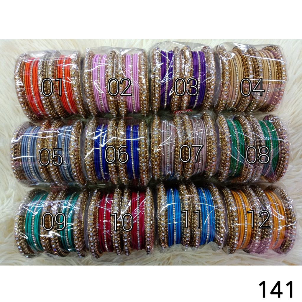 RANGOLI COLORS ออกแบบพิเศษ BANGLES SET 141