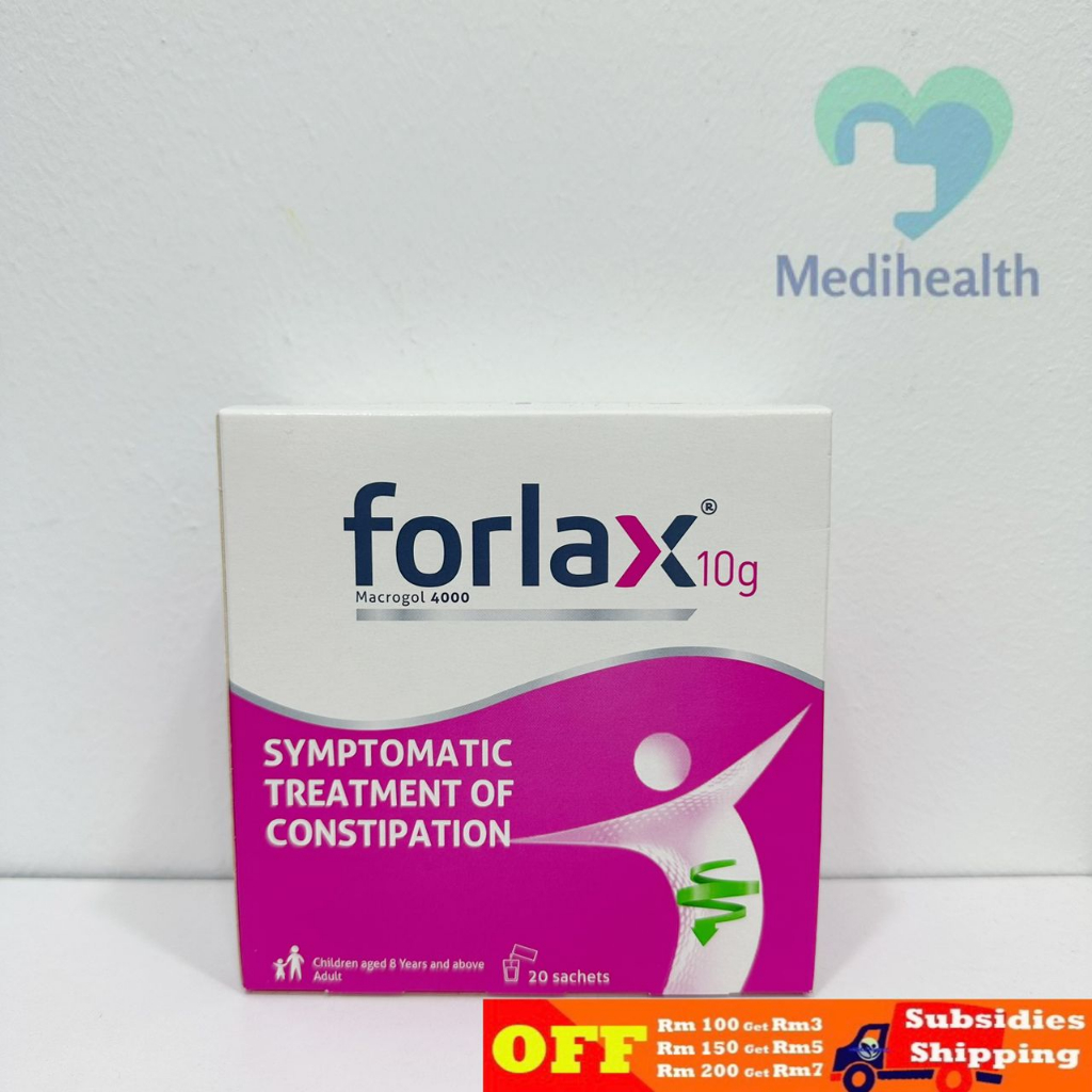 Forlax 10g Powder For Oral Solution Sachets (20s)