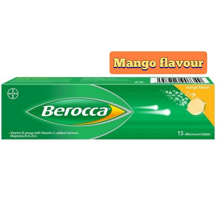 Berocca MANGO EFFERVESCENT 15S