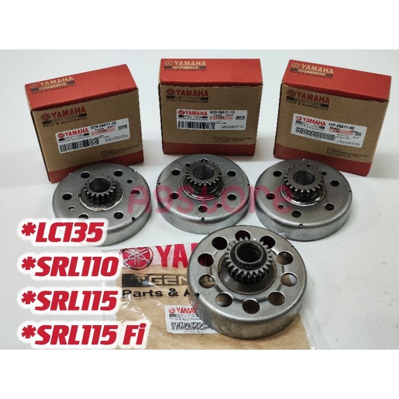Yamaha SRL110 SRL115 SRL115Fi LC135 Auto Clutch Housing Lagenda Clutch Auto Housing