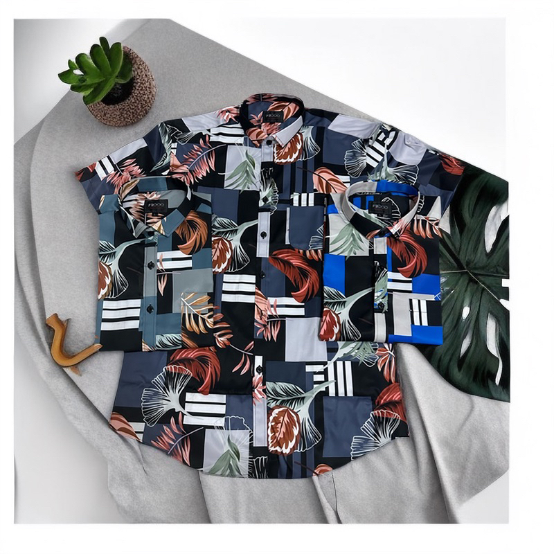 6XL-7XL MAN PLUS SIZE BATIK BIG EXTRA SIZE SHIRT CHEST (6XL-147CM)(7XL-152CM)KAIN ELASTIC SOFT CLOTH