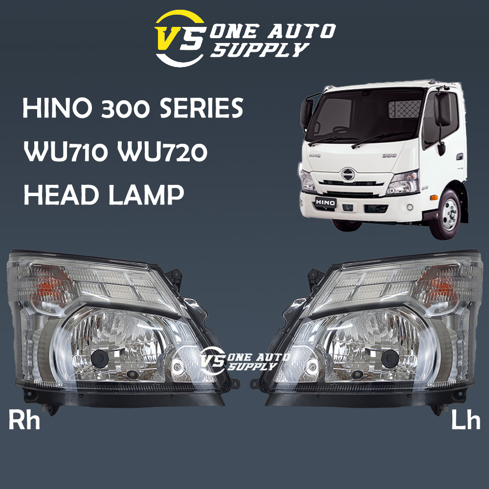 HINO 300 SERIES WU720 WU710 XZC730 HEAD LAMP