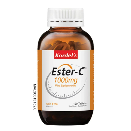 Kordels Ester-C 1000mg Plus Bioflavonoids 120s (ประสบการณ์: 10/625)