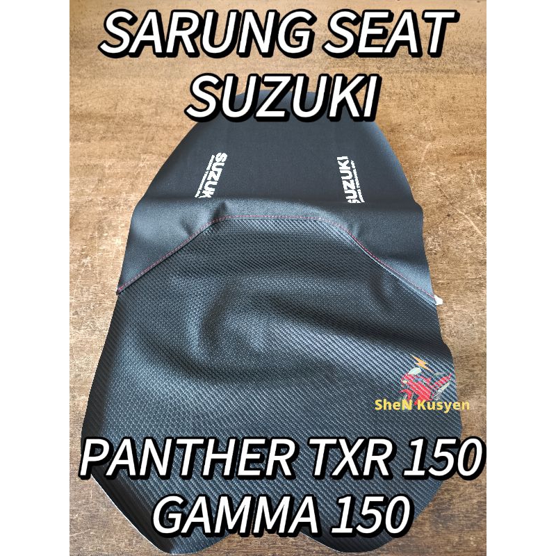 ฝาครอบ SUZUKI PANTHER TXR 150 GAMMA 150 SARUNG KUSYEN PANTHER ที่นั่ง GAMMA อุปกรณ์เสริม AKSESORI PA