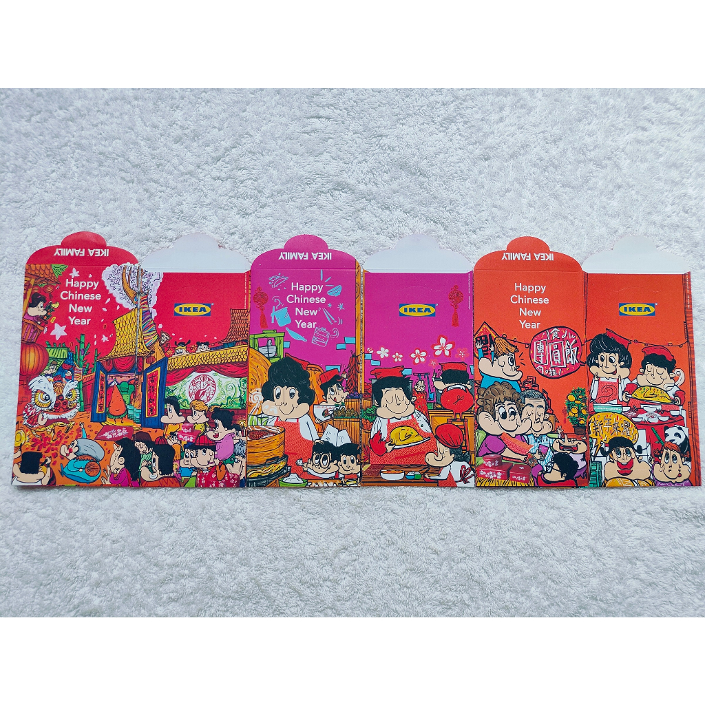 2016 Ikea Family Red Packet (1 pack-6 pcs) [AngPao / AngPow / AngBao]
