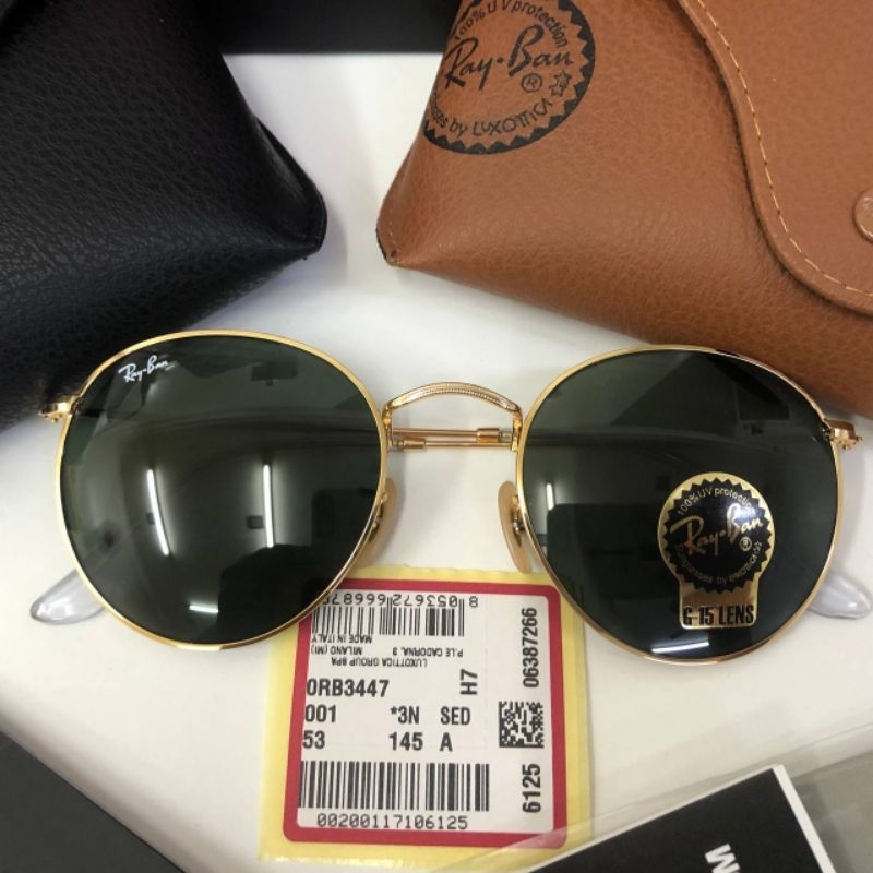 John L3NNON RB3447 001 สีทอง