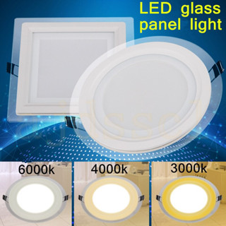 โคมไฟดาวน์ไลท์ Led 18w ทรงสี่เหลี่ยม สีขาวอบอุ่น