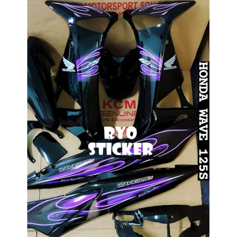 สติ๊กเกอร์ HONDA WAVE 125S /W125S API VIRAL/SPOON SPORT