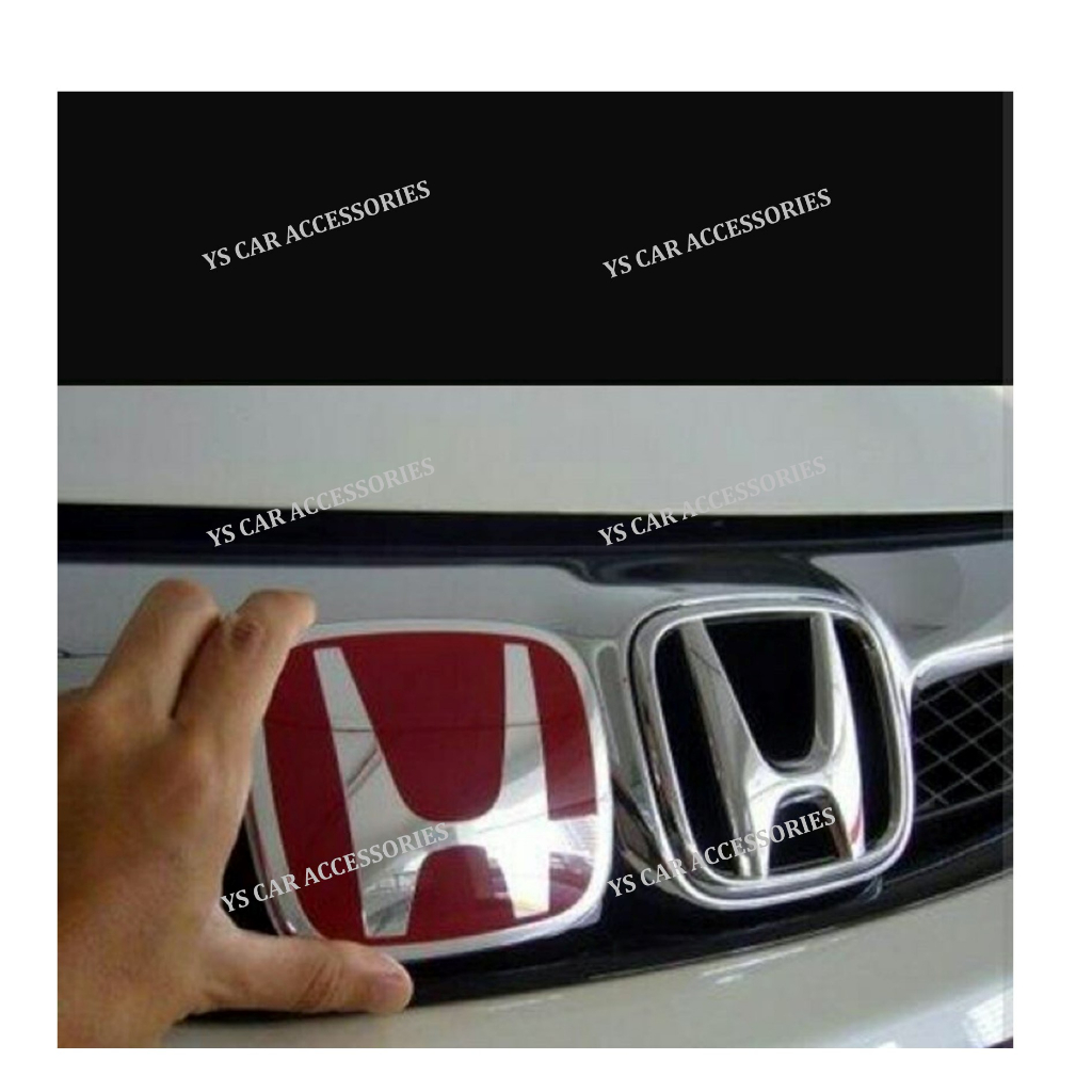 โลโก้ Honda สีแดง สัญลักษณ์ civic City Jazz accord HRV BRV CRV Stream CRZ FREED