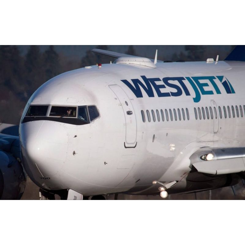 กระดาษคราฟต์ DIY BOEING 737 WEST JET