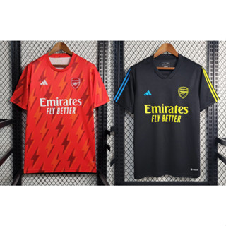 เสื้อกีฬาแขนสั้น ลายทีม Arsenal Fan &amp; Player Issue 23 24 ชุดเยือน *LOCAL SELLER, *