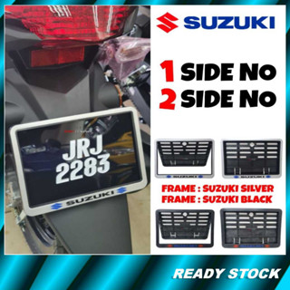 กรอบ พร้อมแผ่นมอเตอร์ 1 หรือ 2 ด้าน ไม่มี (JPJ Lulus คริสตัล สติกเกอร์ด้านหน้า) SUZUKI GSX, Raider, Belang, S750, SV