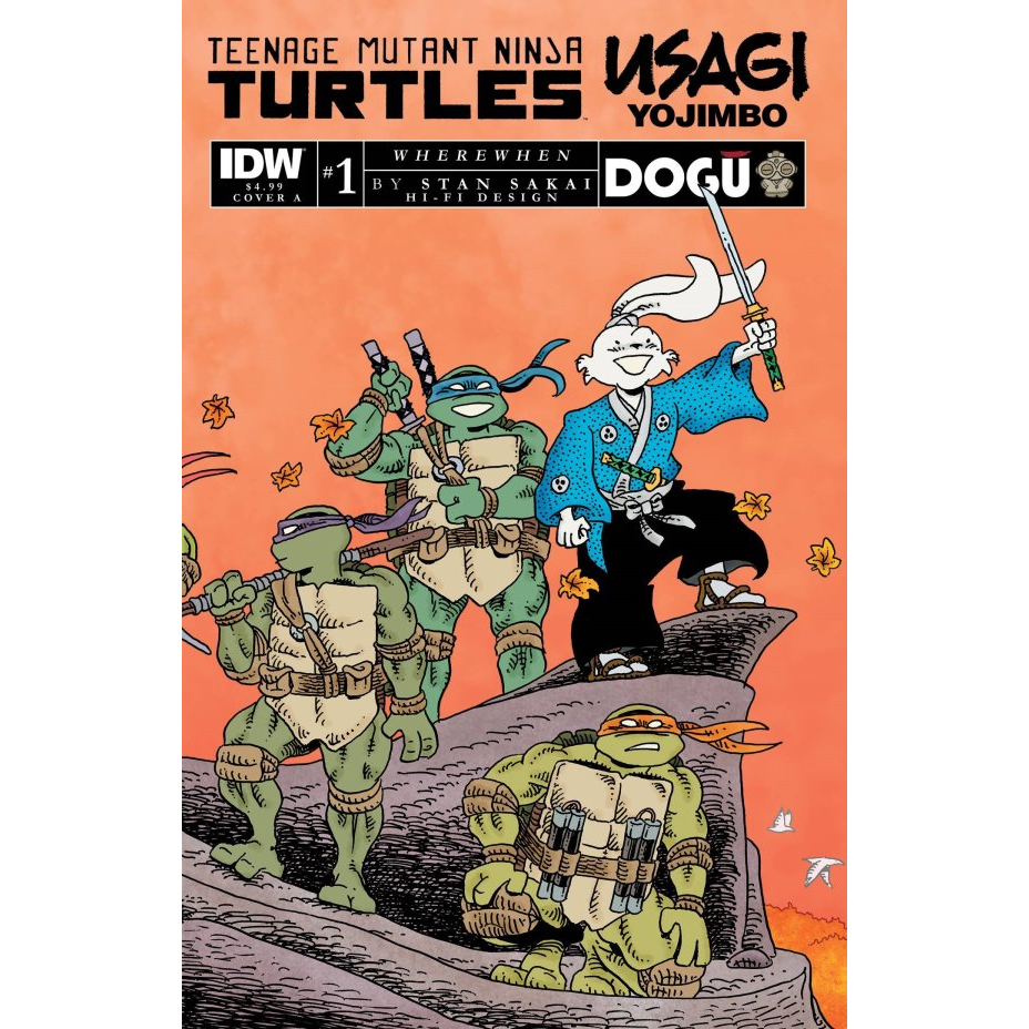 เต่านินจาวัยรุ่น / Usagi Yojimbo - ครบชุด 5 COMICS - หนังสือ COMIC -