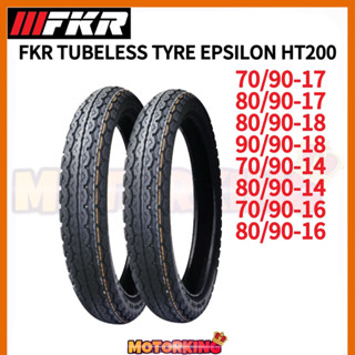 Fkr TUBELESS ยางรถยนต์ EPSILON HT200 Flower TT100 70 90-17 80 90-17 80 90-18 90 90-18 70 90-14 80 90-14 70 90-16 80 90-16