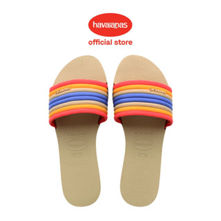 Havaianas รองเท้าแตะ สีเทาทราย สําหรับผู้หญิง