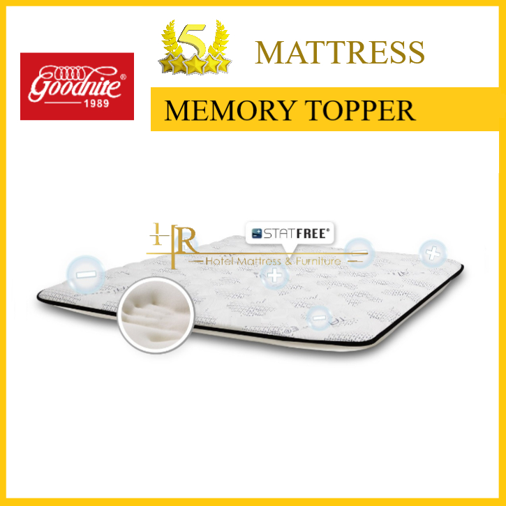 Goodnite Statfree Memory Foam Topper HR Home Delivery
