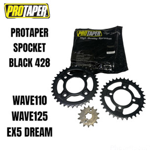 Ex5/dream/w100/w125 PROTAPER BLACK EDITION 428 ซ็อกเก็ต