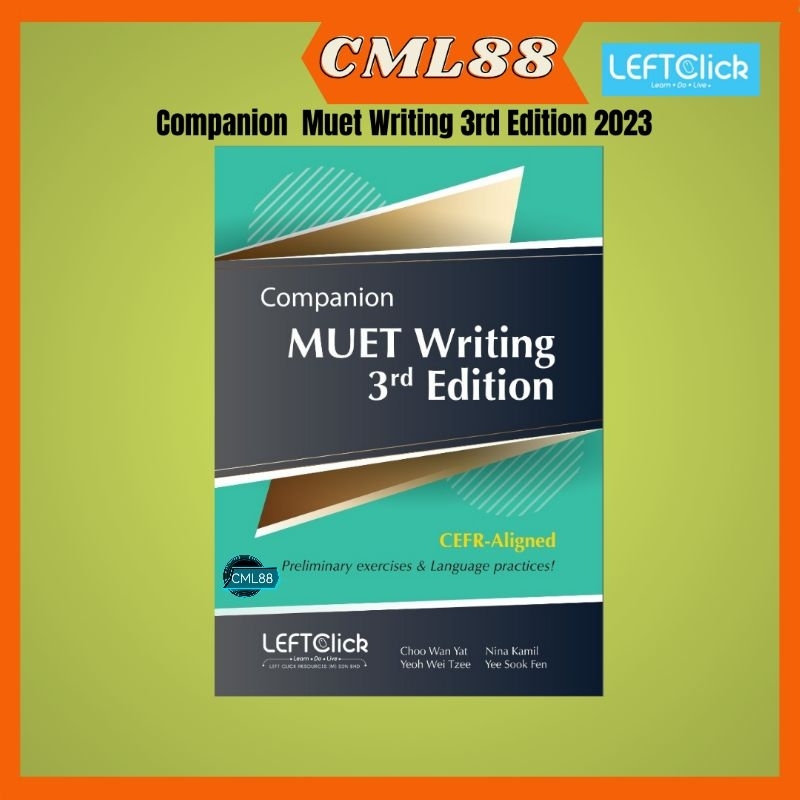 [CML88] Companion Muet Writing CEFR Aligned 3rd Edition 2023 - คลิกซ้าย