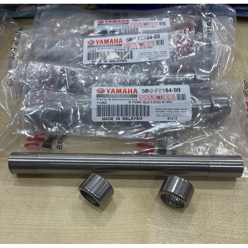 - YAMAHA Y125Z Y125 SWING ARM BUSH พร้อมชุดแบริ่ง (1X COLLAR SHAFT +2X BEARING) 5BU-F2184-00