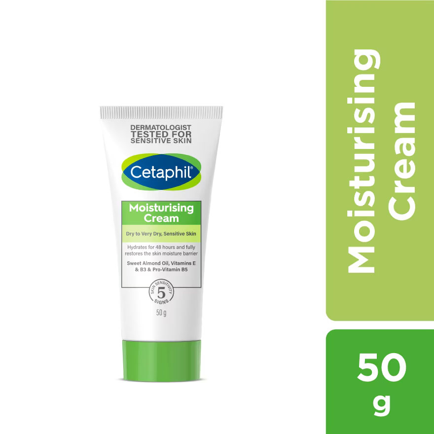 Cetaphil Moisturizing Cream For Face & Body 50g