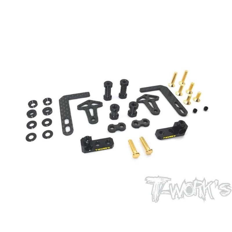 T-Works ADJUSTABLE BATTERY HOLDER สําหรับ YOKOMO BD9/BD10/BD11/BD12
