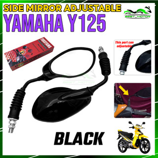 กระจกมองข้าง คาร์บอน ปรับได้ สําหรับ YAMAHA EJES Y15 LC135 NVX 155 FZ150 RXZ Y125 LAGENDA SRL 115