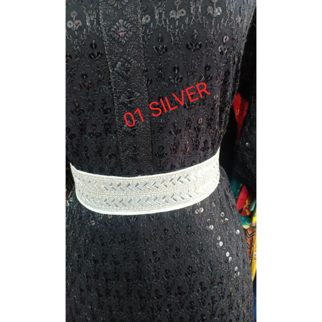 SAREE BELT SILVER JAIPURI SAREE BELT LATEST