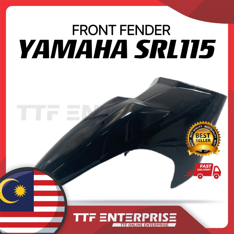 YAMAHA SRL115 FRONT FENDER MUDGUARD DEPAN MATGAT DEPAN SRL 115 SRL115Z SRL115ZR LAGENDA115 SRL115 Z 
