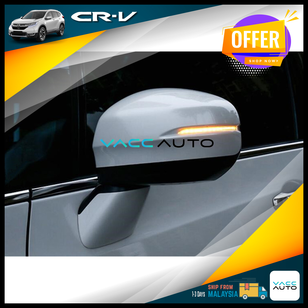 Honda CRV RW สัญญาณโคมไฟเฉพาะ Trim Fit สําหรับ CRV 2017 - 2022 G5 5th RW1 รถอุปกรณ์เสริม VACC อัตโนม